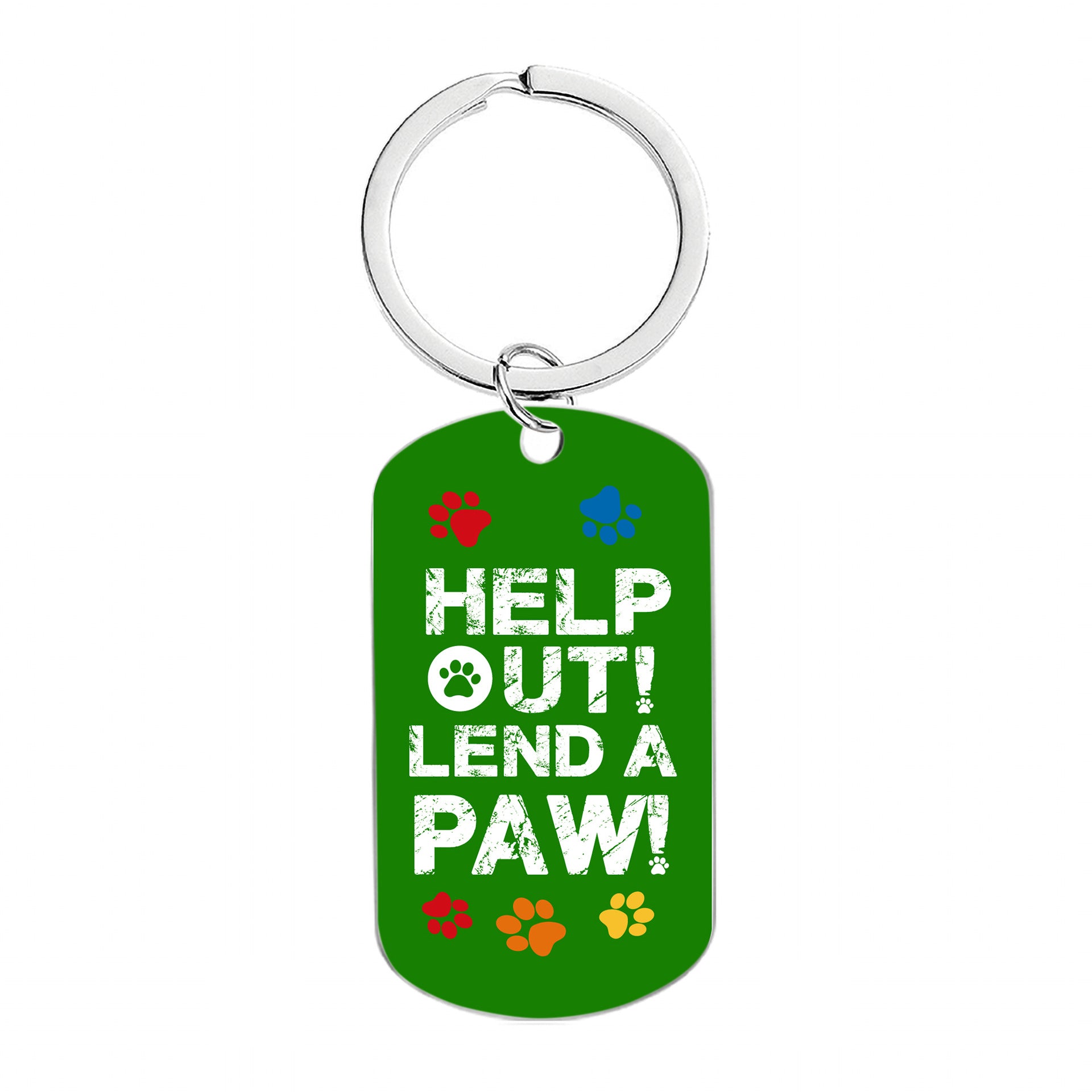 Wholesale Pet Exchange Meeting Interactive Meeting Venue Decoration Metal Key Chain